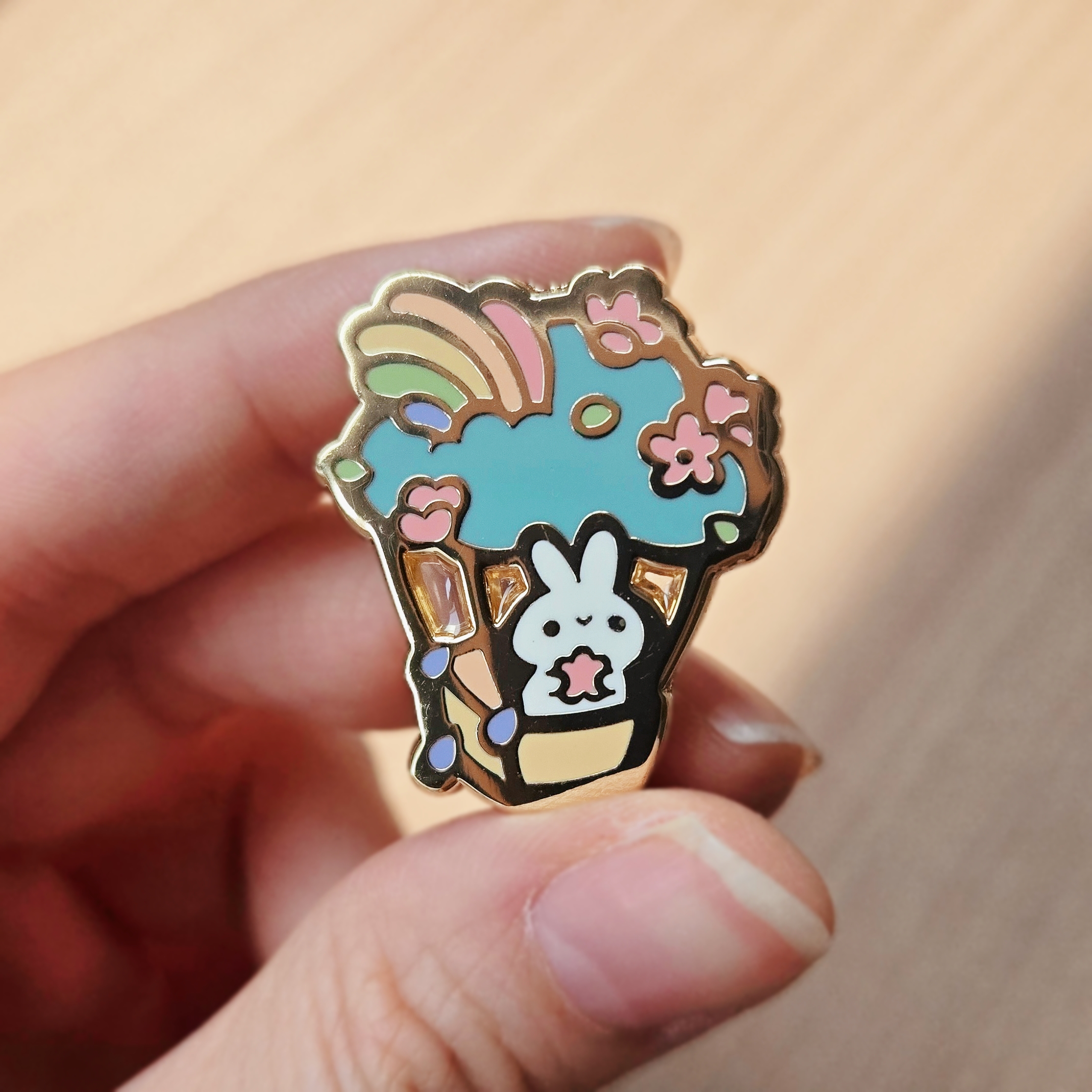Daydreamers Enamel Pin: Rainyday Blues
