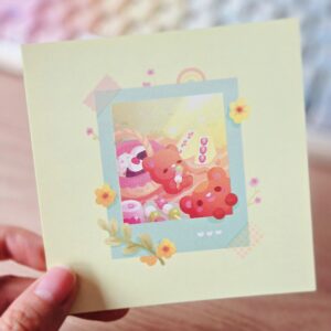 Daydreamers Print: Teddybear Sando